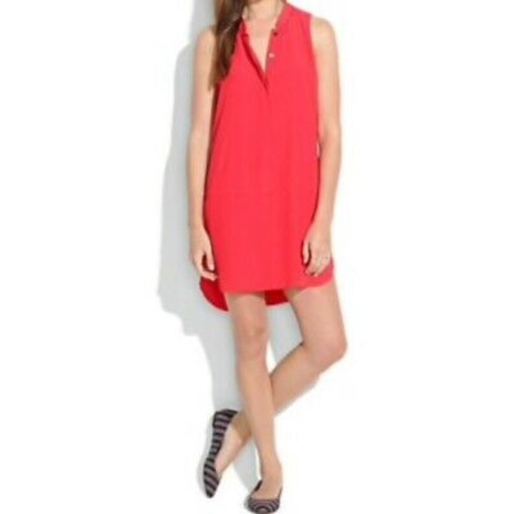 Madewell sleeveless tunic dress